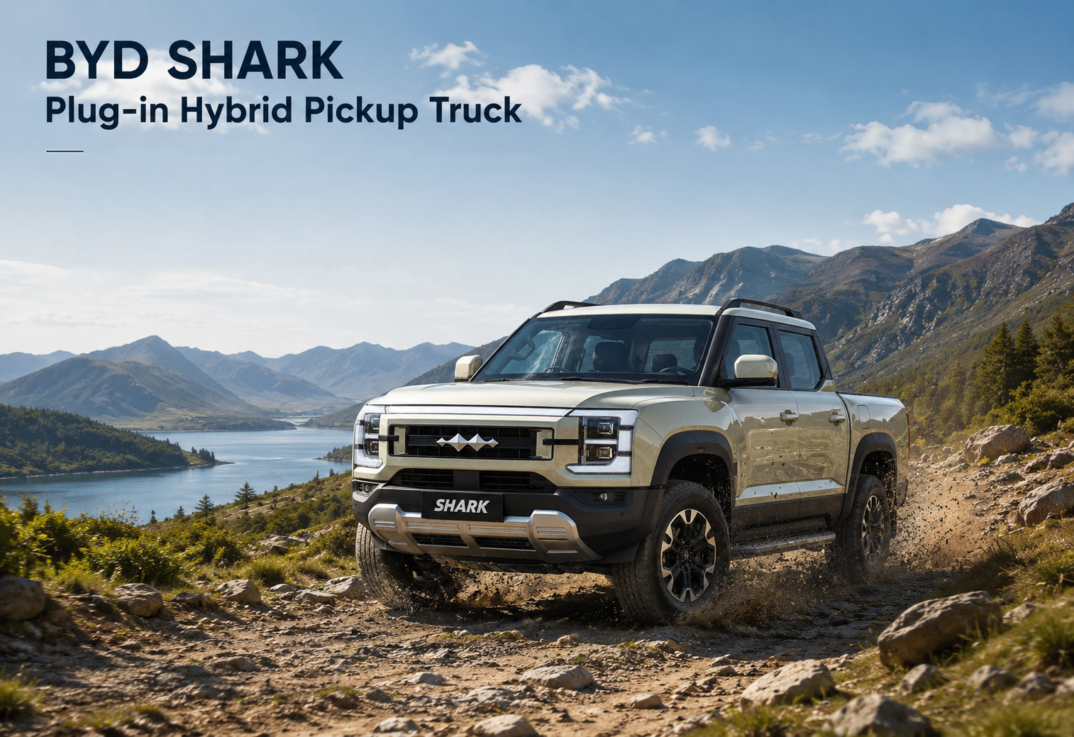 BYD SHARK Pickup Truck Filed for China Market